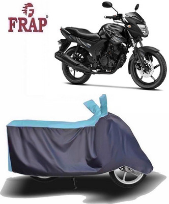 Frap Two Wheeler Cover for Yamaha(SZ R, Blue, Grey)