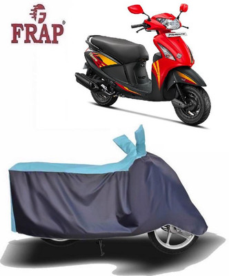 Frap Two Wheeler Cover for Hero(Pleasure, Blue, Grey)