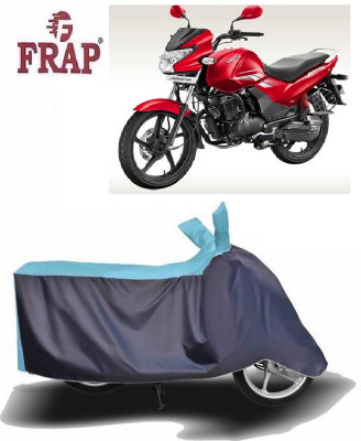 Frap Two Wheeler Cover for Hero(Achiever, Blue, Grey)