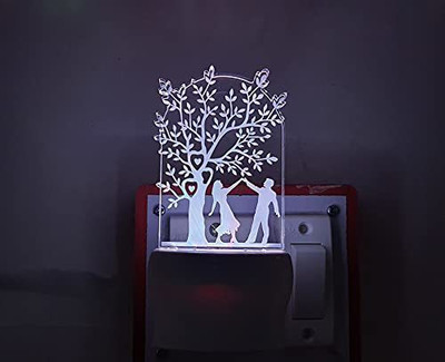 Red Robin Step Light Wall Lamp With Bulb