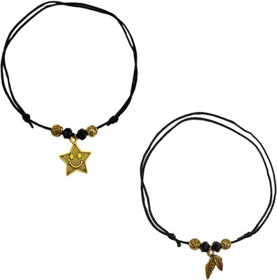 MS ENTERPRISE Cotton Dori Anklet(Pack of 2)