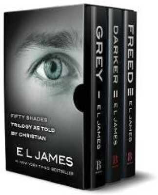 Fifty Shades as Told by Christian Trilogy(English, Paperback, James E L)