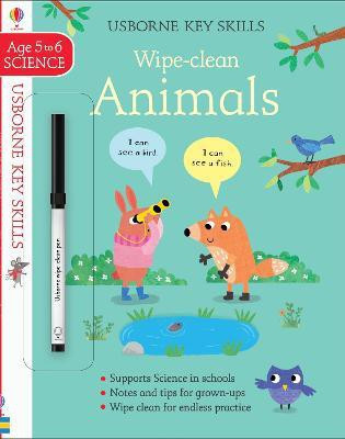 Wipe-Clean Animals 5-6(English, Paperback, Watson Hannah)