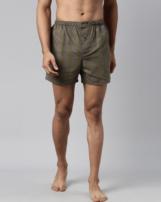 Rare Rabbit Checkered Men Boxer