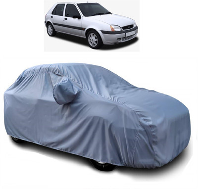 Autoprime Car Cover For Ford Fiesta Old (With Mirror Pockets)(Silver)
