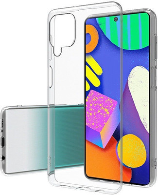 Phone Back Cover Bumper Case for Samsung Galaxy F22(Transparent, White, Grip Case, Pack of: 1)