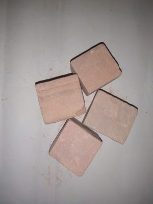 juturus Red Cubes 400 g Writing Chalk Solid Chalk(5 Sticks)