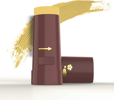 MYEONG Instant Waterproof Makeup Stick Concealer Linning Yellow Concealer(Linning Yellow, 15 g)