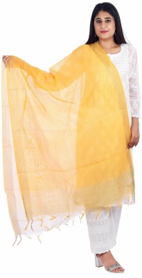 Traditions Bazaar Pure Cotton Solid Women Dupatta