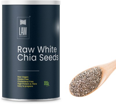 looms & weaves RAW PREMIUM WHITE CHIA SEEDS - for weight loss Chia Seeds(250 g)