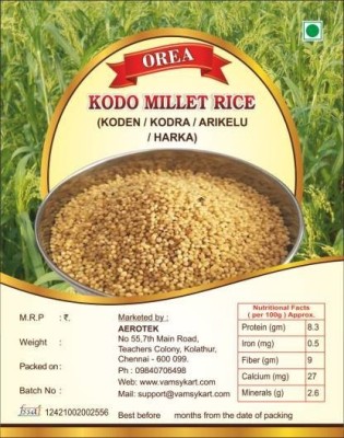 orea UNPOLISHED 5 KGS Kodo Millet(5 kg, Pack of 3)