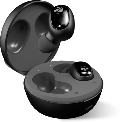 ZEBRONICS Sound Bomb 1(Black) Bluetooth Headset(Black, Grey, True Wireless)