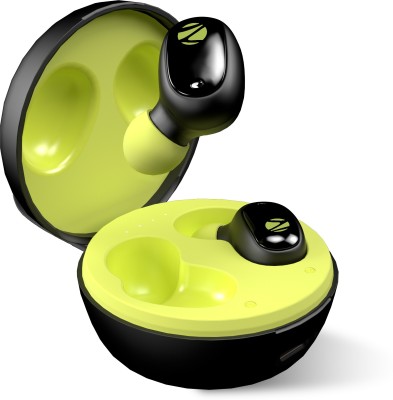 ZEBRONICS Zeb Sound Bomb 1 Bluetooth Headset(Black, Green, True Wireless)
