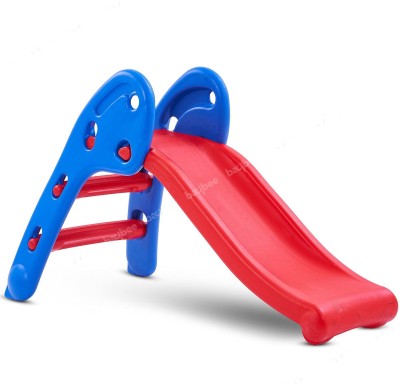 baybee Kids Garden Slide Playgro Plastic Slide for Kids Garden Slider for kids slide | baby sliding swing| graden slide for kids|slide and swing for kids play slide(Blue, Red)