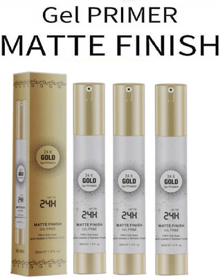 MYEONG 24K Gold Radiant Glow Primer imperfections and boosts the radiance gel long lasting primer Primer  - 90 ml(GOLD)