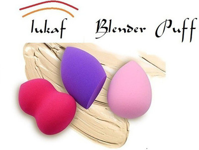 lukaf Make up Sponge Beauty Blender Puff / Sponge Puff Make up Set of 3