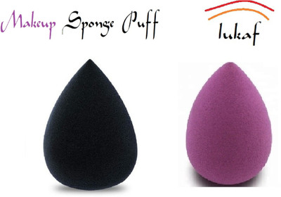 lukaf Makeup Sponge Beauty Blender Puff / Sponge Puff Makeup Set Of 2