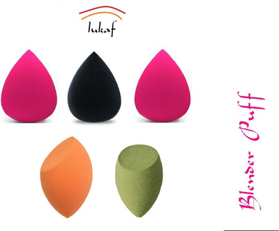 lukaf Make up Sponge Puff / Blender Puff Set of 5
