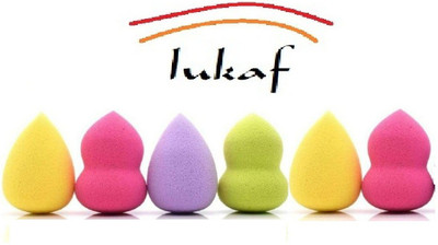 lukaf Make up Sponge Puff / Blender Puff Set of 6