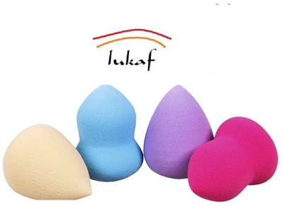 lukaf Make up Sponge Beauty Blender Puff / Sponge Puff Make up Set of 4