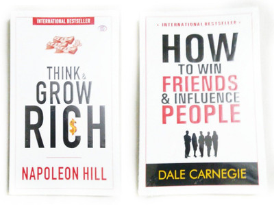 Rafea Two Books Combo Of Think And Grow Rich & How To Win Friends And Influence People (Fresh Fully Packed Collection Basis )(Paperback, Nepoliyan hill, Dale Carnegie)