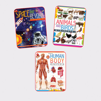 Minipedia Series (A Set Of 3 Books)(Paperback, Miss & Chief)
