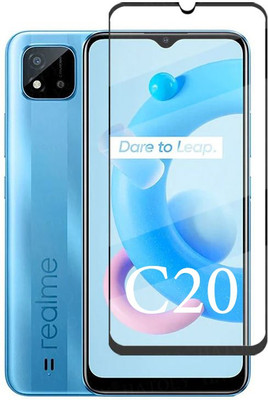 LILLIPUT Edge To Edge Tempered Glass for Realme C20(Pack of 1)