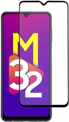 ASMANTIC Edge To Edge Tempered Glass for Samsung Galaxy M32(Pack of 1)