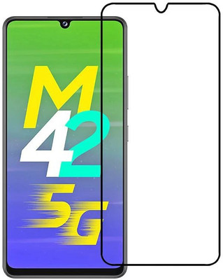 LILLIPUT Edge To Edge Tempered Glass for Samsung Galaxy M42 5G(Pack of 1)