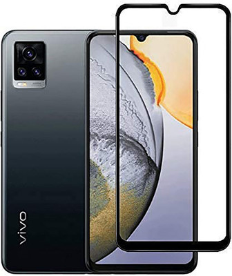 ASMANTIC Edge To Edge Tempered Glass for Vivo V21 5G(Pack of 1)