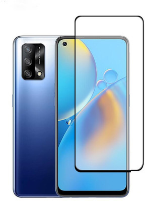 ASMANTIC Edge To Edge Tempered Glass for Oppo A74(Pack of 1)