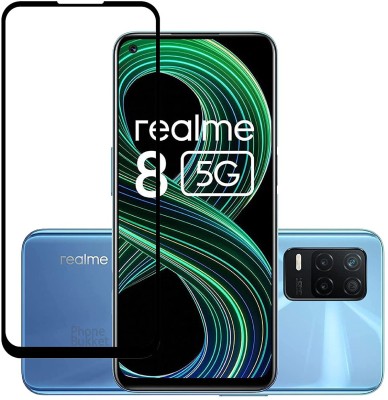 INSTYLE Edge To Edge Tempered Glass for Realme 8 5G(Pack of 1)