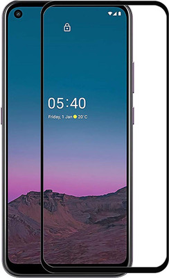 LILLIPUT Edge To Edge Tempered Glass for Nokia 5.4(Pack of 1)