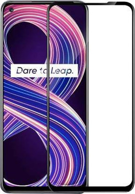 LIMRA Edge To Edge Tempered Glass for Realme 8 5G(Pack of 1)