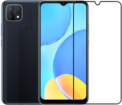 ASMANTIC Edge To Edge Tempered Glass for Oppo A95(Pack of 1)