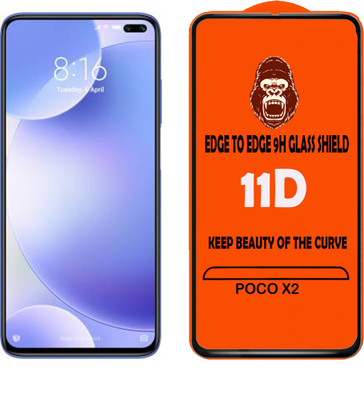 Digilett Tempered Glass Guard for POCO X2(Pack of 1)