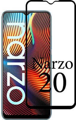 LILLIPUT Edge To Edge Tempered Glass for Realme Narzo 20(Pack of 1)