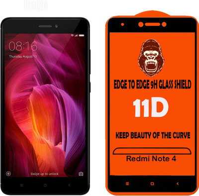 Digilett Tempered Glass Guard for Mi Redmi Note 4(Pack of 1)