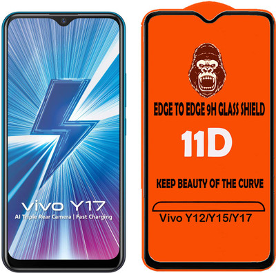 Digilett Tempered Glass Guard for Vivo Y17(Pack of 1)