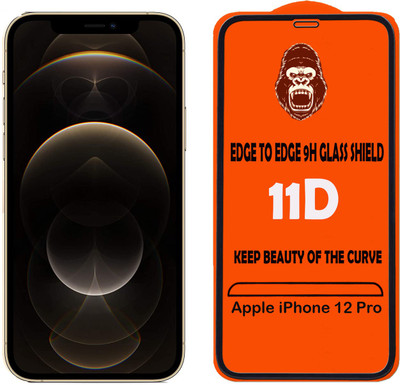 Digilett Tempered Glass Guard for Apple iPhone 12 Pro(Pack of 1)