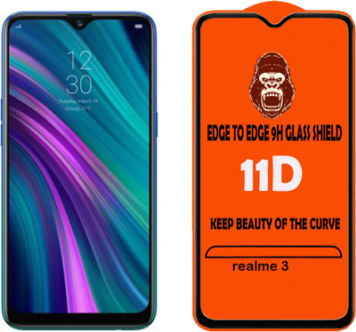 Digilett Tempered Glass Guard for Realme 3(Pack of 1)
