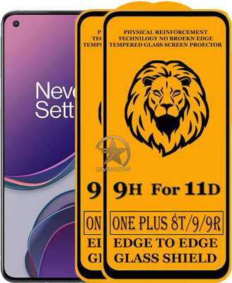 HQ Protection Edge To Edge Tempered Glass for OnePlus 8T, OnePlus 9, OnePlus 9R(Pack of 2)