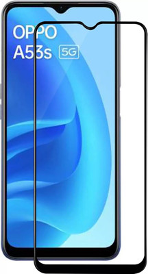 ASMANTIC Edge To Edge Tempered Glass for Oppo A53s 5G(Pack of 1)