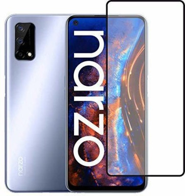 NRSON Edge To Edge Tempered Glass for REALME NARZO 30 PRO(Pack of 1)