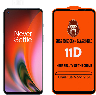 HQ Protection Tempered Glass Guard for OnePlus Nord 2 5G(Pack of 1)