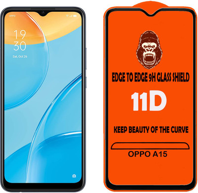 HQ Protection Tempered Glass Guard for OPPO A15(Pack of 1)