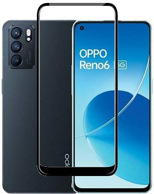 SMARTCASE Edge To Edge Tempered Glass for OPPO RENO6 5G(Pack of 1)