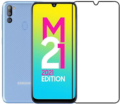 INSTYLE Edge To Edge Tempered Glass for Samsung Galaxy M21 2021(Pack of 1)