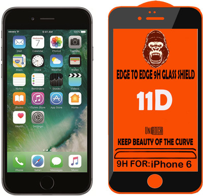 HQ Protection Tempered Glass Guard for Apple iPhone 6(Pack of 1)