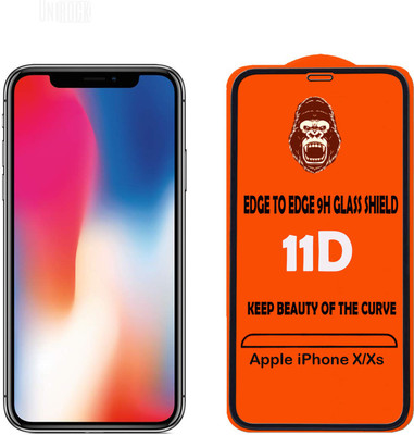 Digilett Tempered Glass Guard for Apple iPhone XS(Pack of 1)
